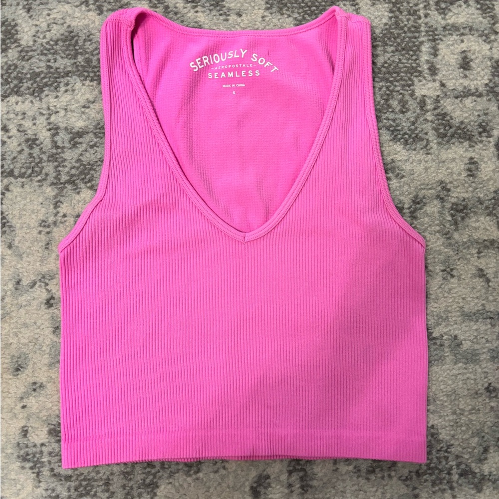 aeropostale hot pink tank